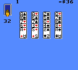 Solitaire FunPak screenshot 5 for Sega Game Gear